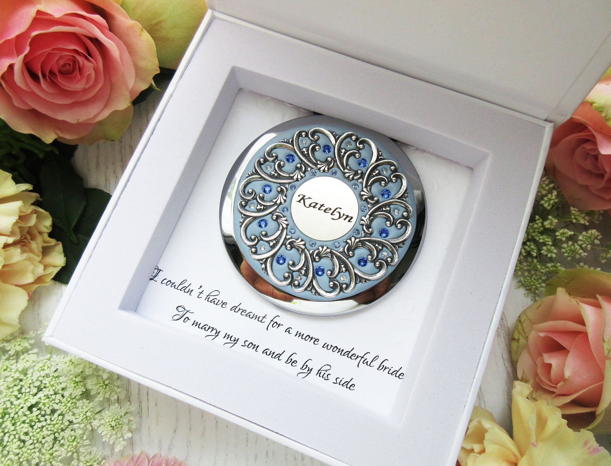 Daughter-in-Law Personalized Name Compact Mirror