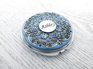Personalized Name Compact Mirror