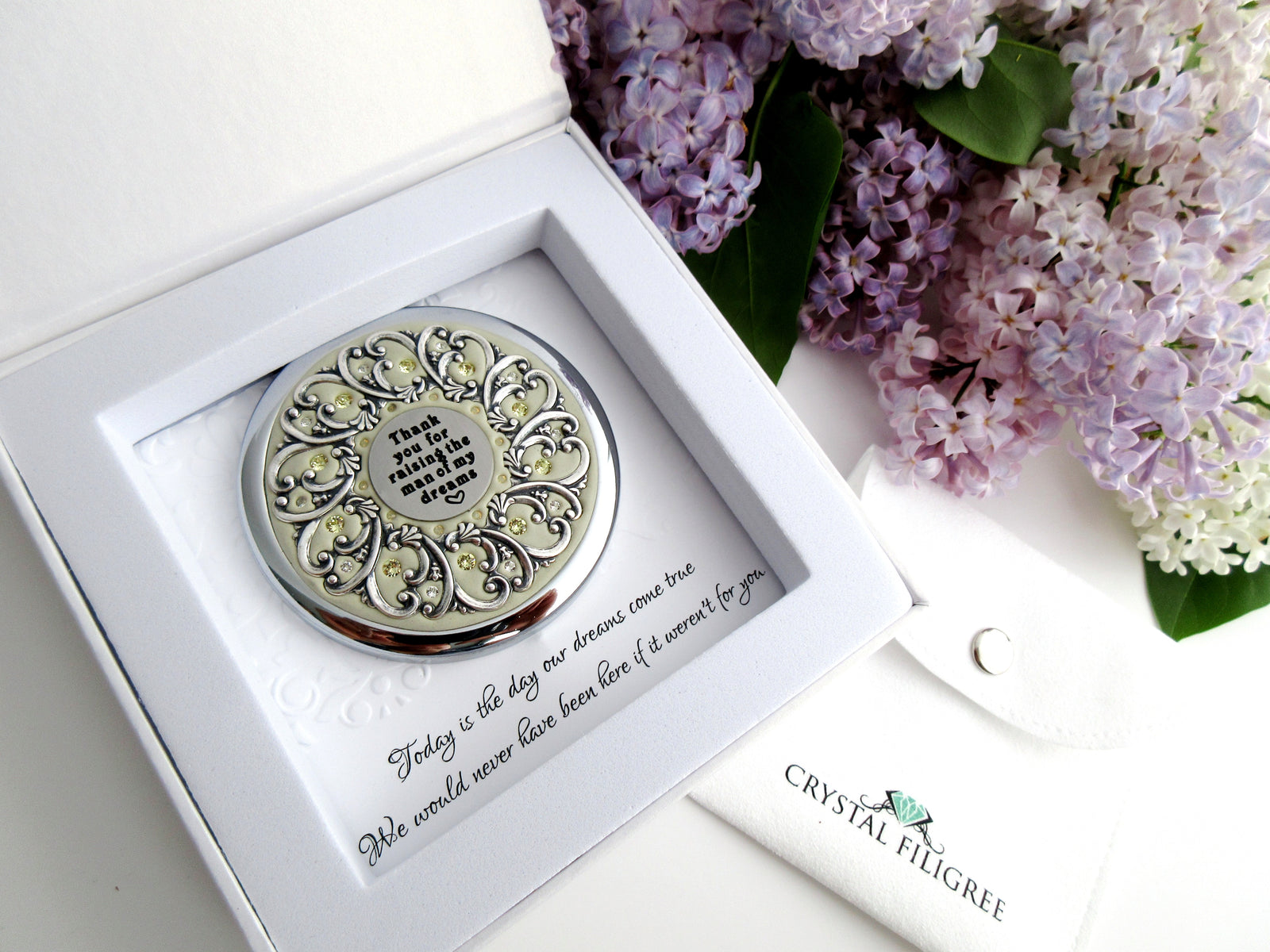 Thank you for Raising the Man of my Dreams Compact Mirror