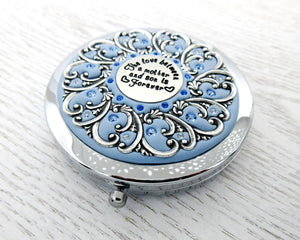 Mother and Son Compact Mirror