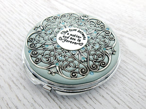 Mother and Son Extra Large Compact Mirror