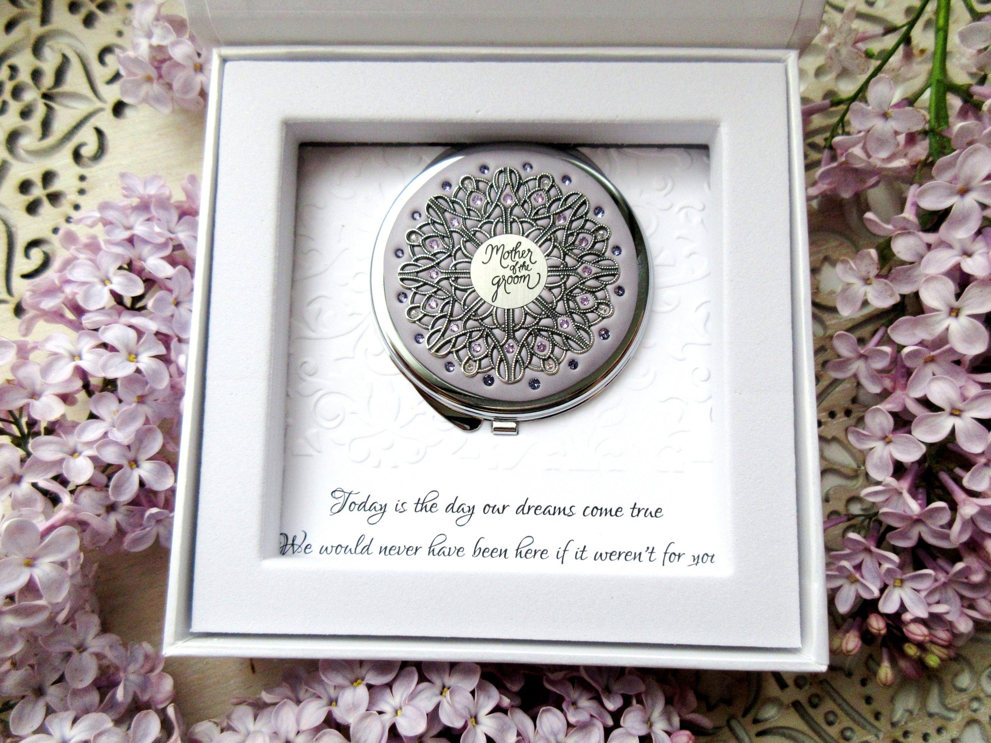 Mother of the Groom Classic Compact Mirror