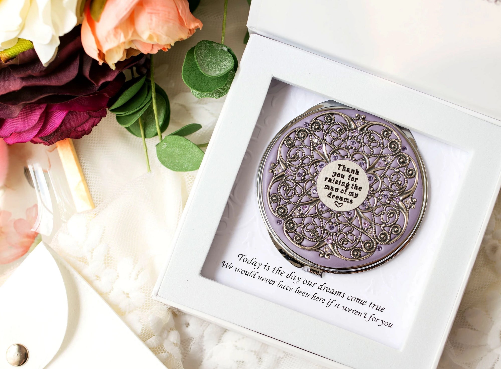Thank you for Raising the Man of my Dreams Compact Mirror